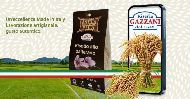 risotto allo zafferano gluten free pronto da cuocere